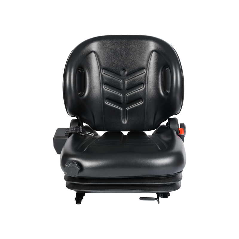 BF2-3AB Sedile per carrello elevatore controbilanciato certificato EN13490 IT1+IT2 con sospensione meccanica Interruttore OPS e sistema di montaggio multifunzione universale compatibile con Toyota Jungheinrich