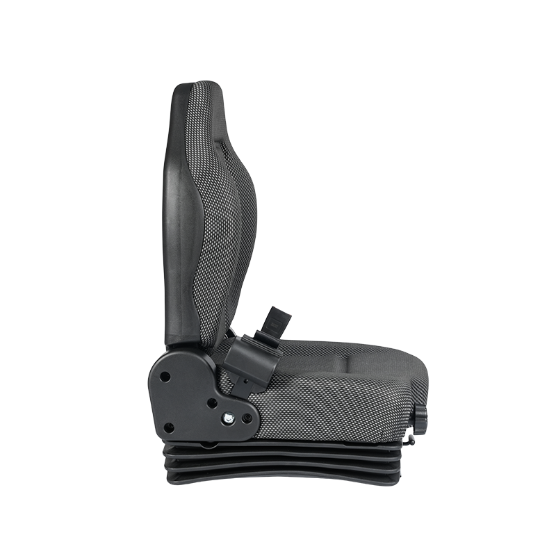 Sedile per carrello retrattile certificato BF6-3 EN13490 IT1 con cintura di sicurezza retrattile, assorbimento degli urti e interruttore OPS per carrelli elevatori con batteria al litio Compatibile con Hyster, Jungheinrich