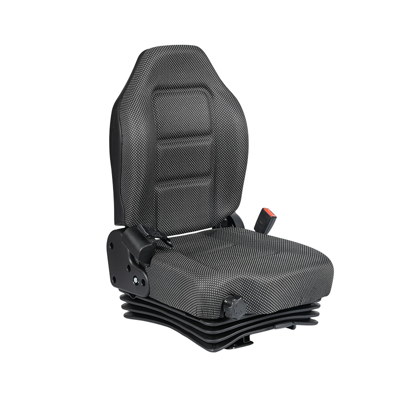 Sedile per carrello retrattile certificato BF6-3 EN13490 IT1 con cintura di sicurezza retrattile, assorbimento degli urti e interruttore OPS per carrelli elevatori con batteria al litio Compatibile con Hyster, Jungheinrich