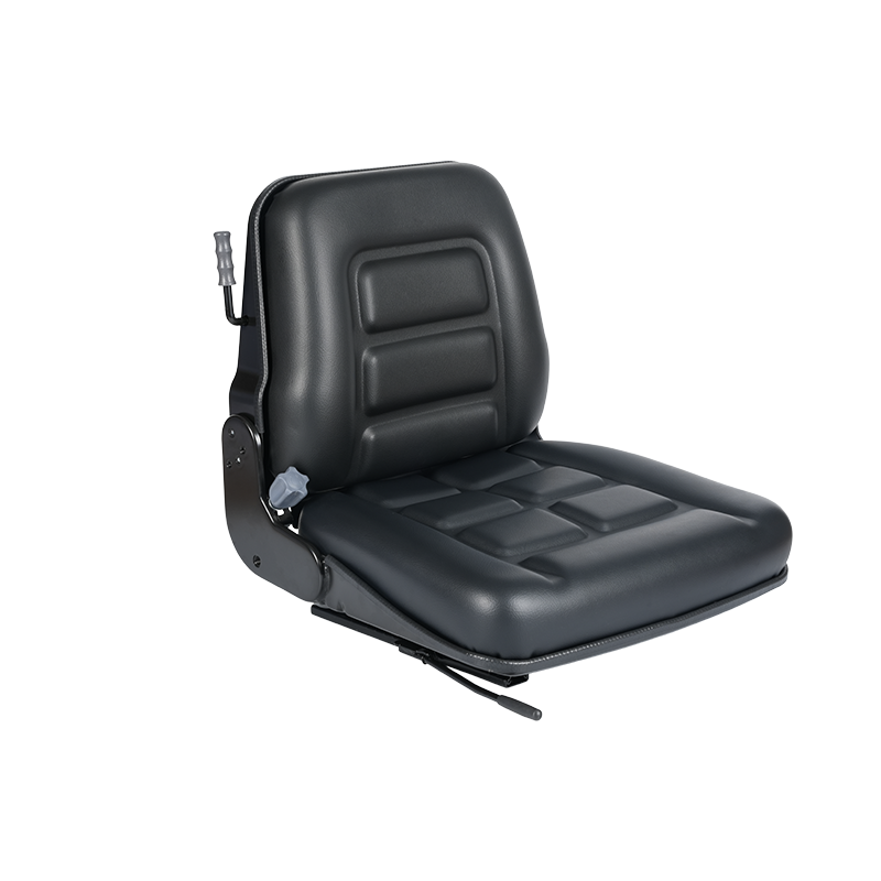 Sedile agricolo standard per presse per balle con sospensione in PVC nero BF1-3 con opzione microinterruttore