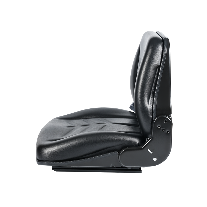 Sedile semisospeso affidabile BF8-4 per trattori aeroportuali con sospensione meccanica e schienale inclinato a 15°